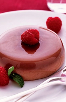 chocolate pannacotta